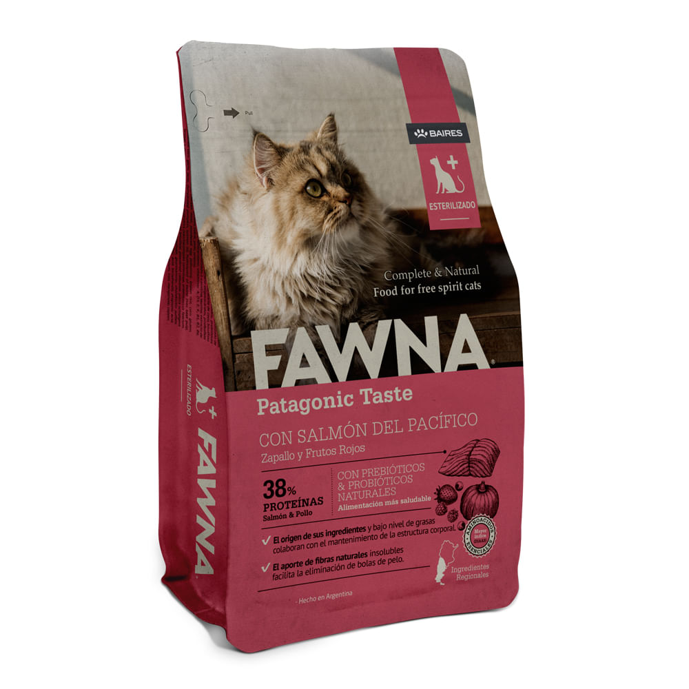Fawna Patagonic Gato Esterilizado x 7,5 kg
