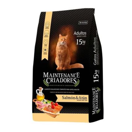 Maintenance Gato Adulto Salmón y Atún x 15 kg