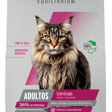 Old Prince Equilibrium Gato Adulto Esterilizado x 7,5 kg